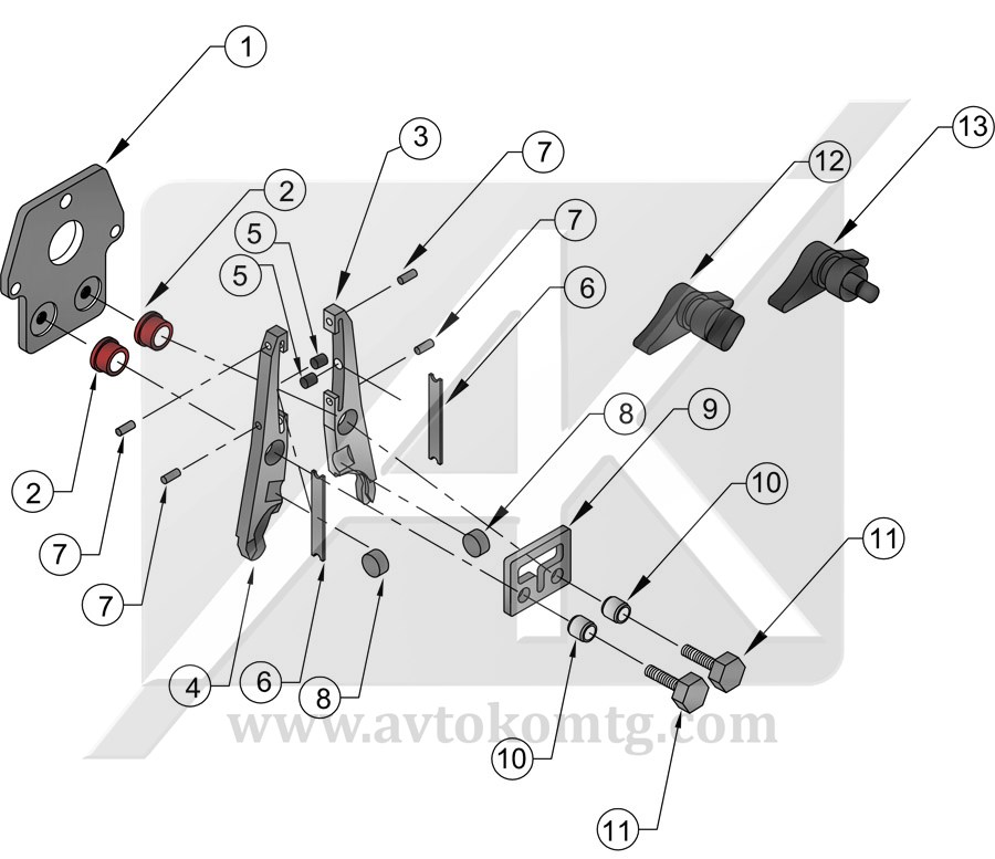 Rotational axis scheme 2 Rotational axis scheme 2