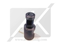 Graphite components of equipment in the process and chemical industries
